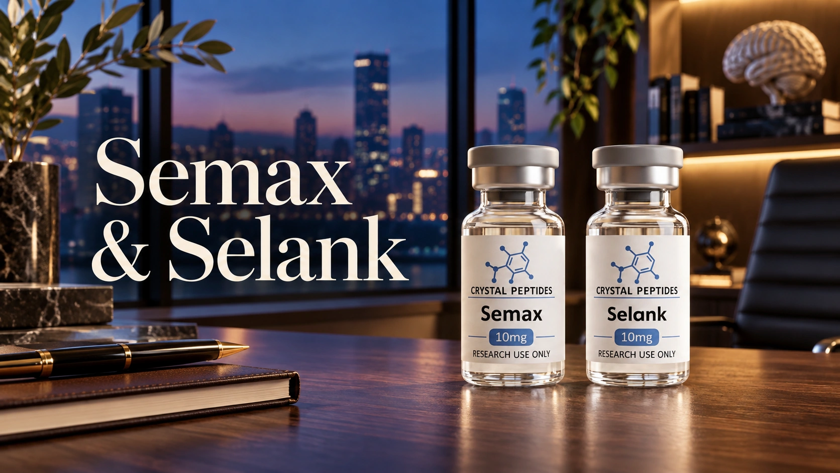 Semax in Selank: raziskave kognitivnih peptidov